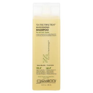 Giovanni, Tea Tree Triple Treat™, Invigorating Shampoo, For All Hair Types, 8.5 fl oz (250 ml)
