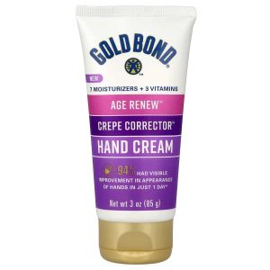Gold Bond, Age Renew™, Crepe Corrector™ Hand Cream, 3 oz (85 g)