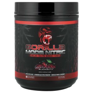Gorilla Mind, Mode Nitric®, Stimulant Free Pre-Workout Formula, Cherry Blackout, 1.71 lb (776 g)