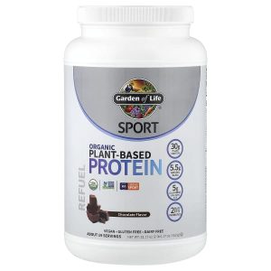 Garden of Life, Sport, Organic Plant-Based Protein, Chocolate, 2 lb 0.17 oz (912 g)