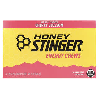 Honey Stinger, Energy Chews, Cherry Blossom, 12 Packets, 1.8 oz (50 g) Each
