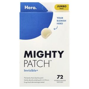Hero Cosmetics, Mighty Patch™, Invisible+, 72 Hydrocolloid Patches