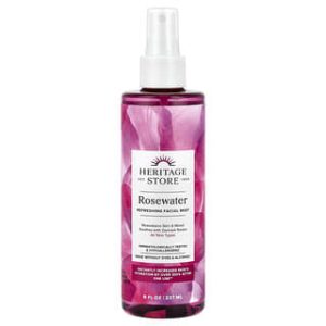 Heritage Store, Rosewater Refreshing Facial Mist, All Skin Types, 8 fl oz (237 ml)