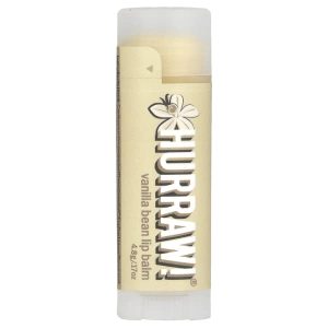 Hurraw! Balm, Lip Balm, Vanilla Bean , 0.17 oz (4.8 g)
