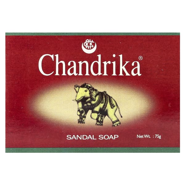 Chandrika Soap, Sandal Bar Soap, 75 g