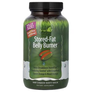 Irwin Naturals, Stored-Fat Belly Burner®, 100 Liquid Soft-Gels
