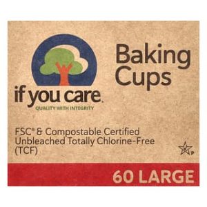 If You Care, Baking Cups, Large, 60 Count