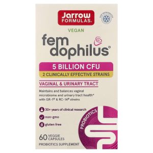 Jarrow Formulas, Fem Dophilus®, 60 Veggie Capsules