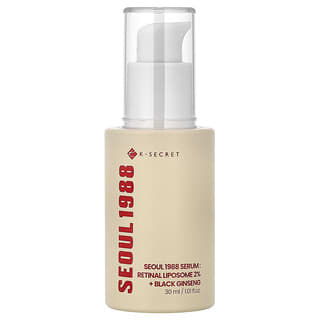 K-Secret, Seoul 1988 Serum, Retinal Liposome 2% + Black Ginseng, 1.01 fl oz (30 ml)