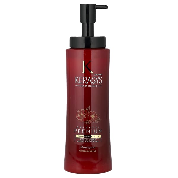 Kerasys, Hair Clinic, Oriental Premium Red Camellia Ex Shampoo, 20.2 fl oz (600 ml)