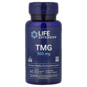 Life Extension, TMG, 500 mg, 60 Liquid Vegetarian Capsules
