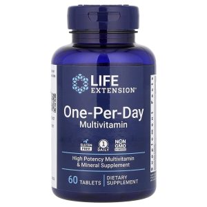 Life Extension, One-Per-Day Multivitamin, 60 Tablets