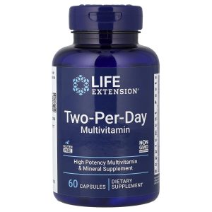Life Extension, Two-Per-Day Multivitamin, 60 Capsules
