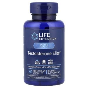 Life Extension, Men's Health, Testosterone Elite, 30 Vegetarian Capsules