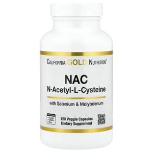 California Gold Nutrition, N-Acetyl-L-Cysteine with Selenium & Molybdenum, 120 Veggie Capsules
