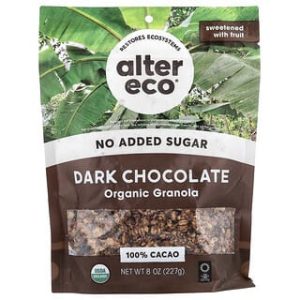 Alter Eco, Organic Granola, Dark Chocolate, 8 oz (227 g)