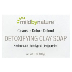 Mild By Nature, Detoxifying Clay Bar Soap, 5 oz (141 g)
