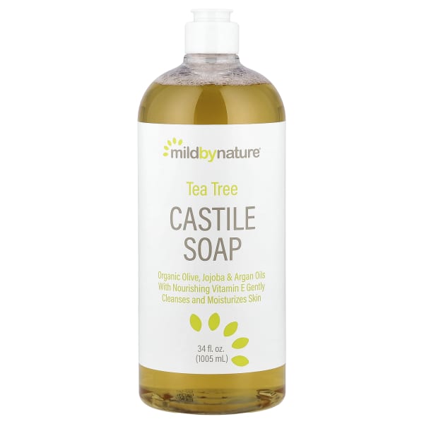Mild By Nature, Tea Tree Castile Soap, 34 fl oz (1,005 ml)