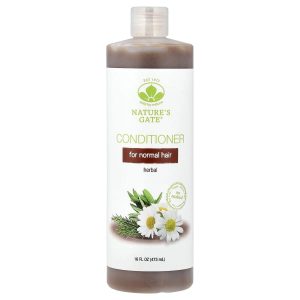 Mild By Nature, (Nature's Gate), Herbal Conditioner for Normal Hair, 16 fl oz (473 ml)