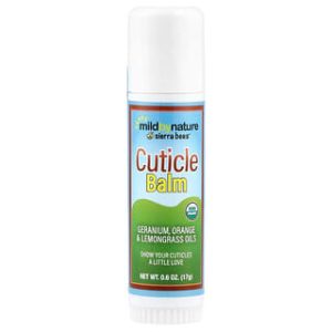 Mild By Nature, Sierra Bees™, Cuticle Care Balm Stick, Geranium, Orange & Lemongrass, 0.6 oz (17 g)
