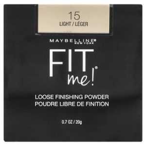 Maybelline, Fit Me®, Loose Finishing Powder, 15 Light, 0.7 oz (20 g)