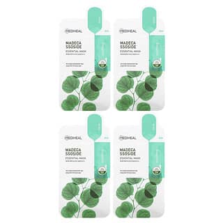 Mediheal, Madecassoside, Essential Beauty Mask, 4 Sheets, 0.81 fl oz (24 ml) Each