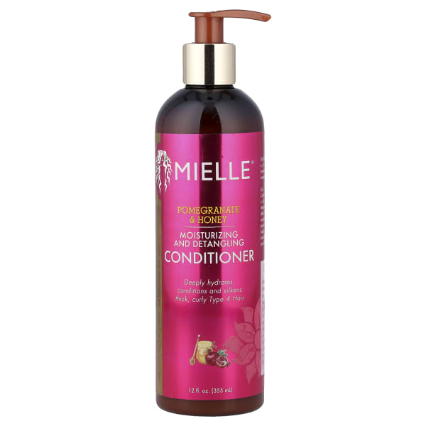 Mielle, Moisturizing and Detangling Conditioner, Pomegranate & Honey, 12 fl oz (355 ml)