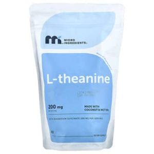 Micro Ingredients, L-Theanine, 400 Softgels