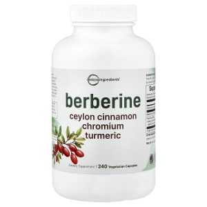 Micro Ingredients, Berberine, 240 Vegetarian Capsules