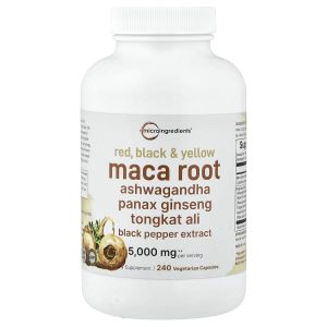 Micro Ingredients, Maca Root, 240 Vegetarian Capsules