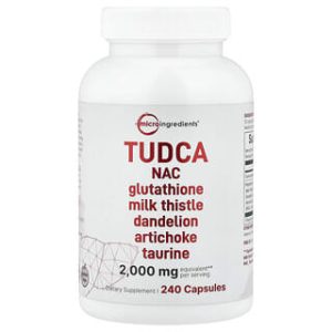 Micro Ingredients, TUDCA, 240 Capsules