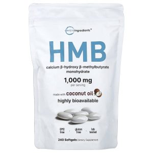 Micro Ingredients, HMB, 240 Softgels