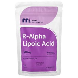 Micro Ingredients, R-Alpha Lipoic Acid, 120 Softgels (200 mg per Softgel)