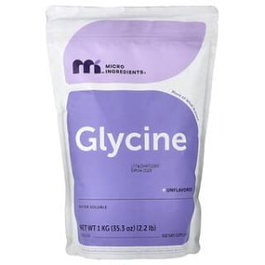 Micro Ingredients, Glycine Powder, Unflavored, 2.2 lb (1 kg)