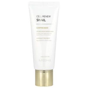 Missha, Cell Renew Snail, Sleeping Beauty Mask, 3.71 fl oz (110 ml)