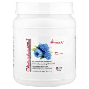 Metabolic Nutrition, GlycoLoad®, Blue Raspberry, 600 g