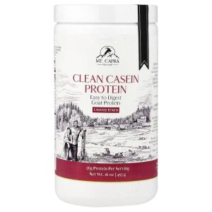 Mt. Capra, Clean Casein Protein, Unsweetened, 16 oz (453 g)