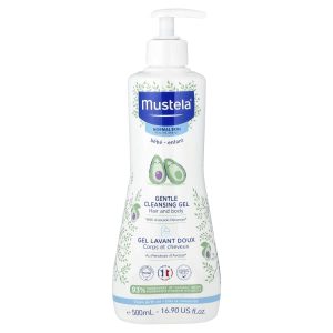 Mustela, Gentle Cleansing Gel with Avocado, Hair and Body, 16.9 fl oz (500 ml)