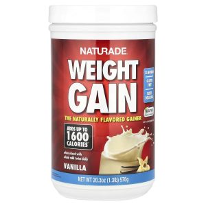 Naturade, Weight Gain, Vanilla, 1.3 lb (576 g)
