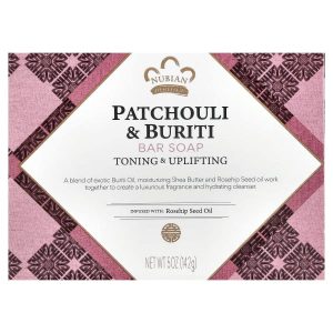 Nubian Heritage, Bar Soap, Patchouli & Buriti, 5 oz (142 g)