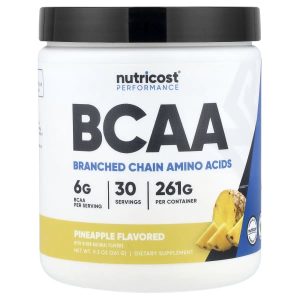 Nutricost, Performance, BCAA, Pineapple, 9.3 oz (261 g)