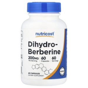 Nutricost, Dihydroberberine, 200 mg, 60 Capsules