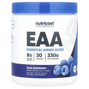 Nutricost, Performance, EAA, Blue Raspberry, 11.8 oz (330 g)