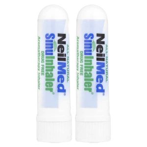 NeilMed, SinuInhaler®, Aromatherapy Inhaler, 2 Inhalers, 0.1 fl oz (2.6 g)
