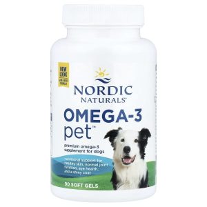 Nordic Naturals, Omega-3 Pet™, For Dogs, 90 Soft Gels