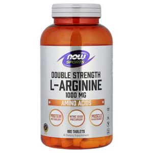 NOW Foods, Sports, L-Arginine, 1,000 mg, 180 Tablets