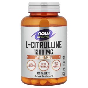 NOW Foods, Sports, L-Citrulline, 1,200 mg, 120 Tablets