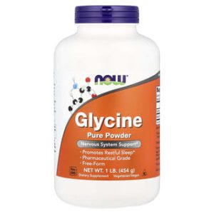 NOW Foods, Glycine, Pure Powder, 1 lb (454 g)