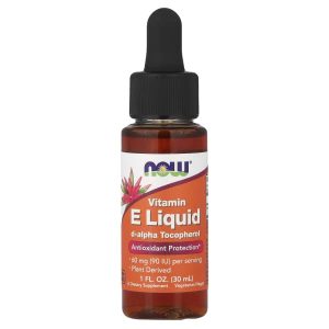 NOW Foods, Vitamin E Liquid, 1 fl oz (30 ml)