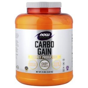 NOW Foods, Sports, Carbo Gain, 8 lbs (3.63 kg)